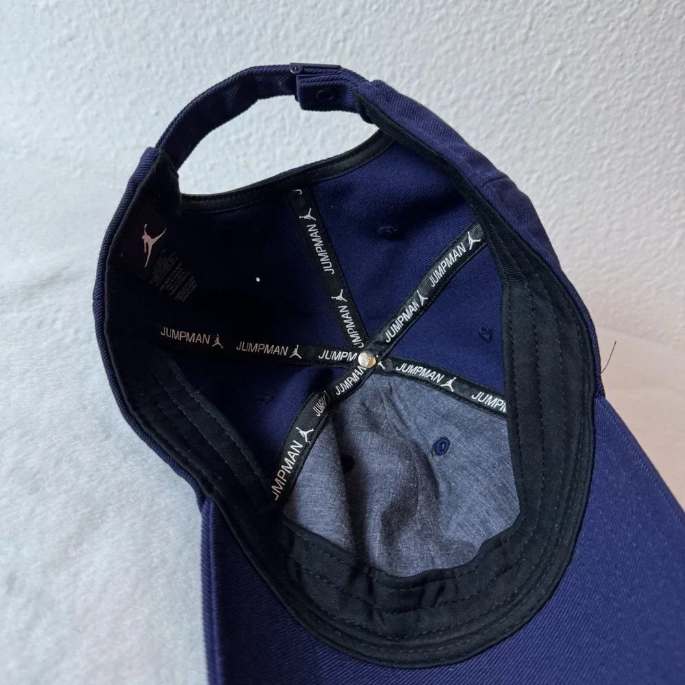 Nike Air Jordan Unstructured Curved Bill Club‎ Hat Cap Strapback Blue Purple